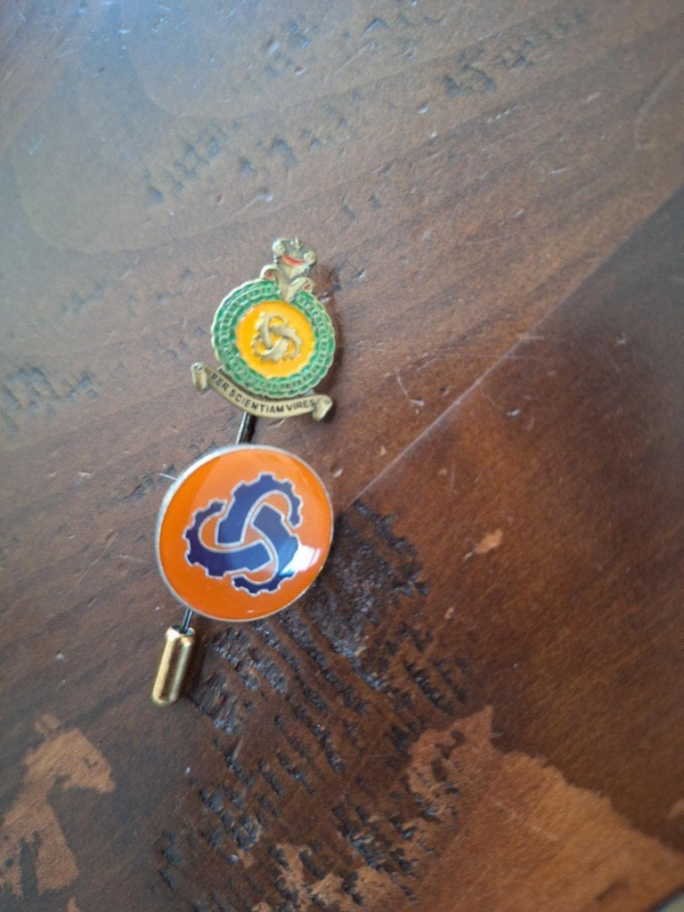 dmi speldjes, Ophalen of Verzenden, Landmacht, Nederland, Embleem of Badge