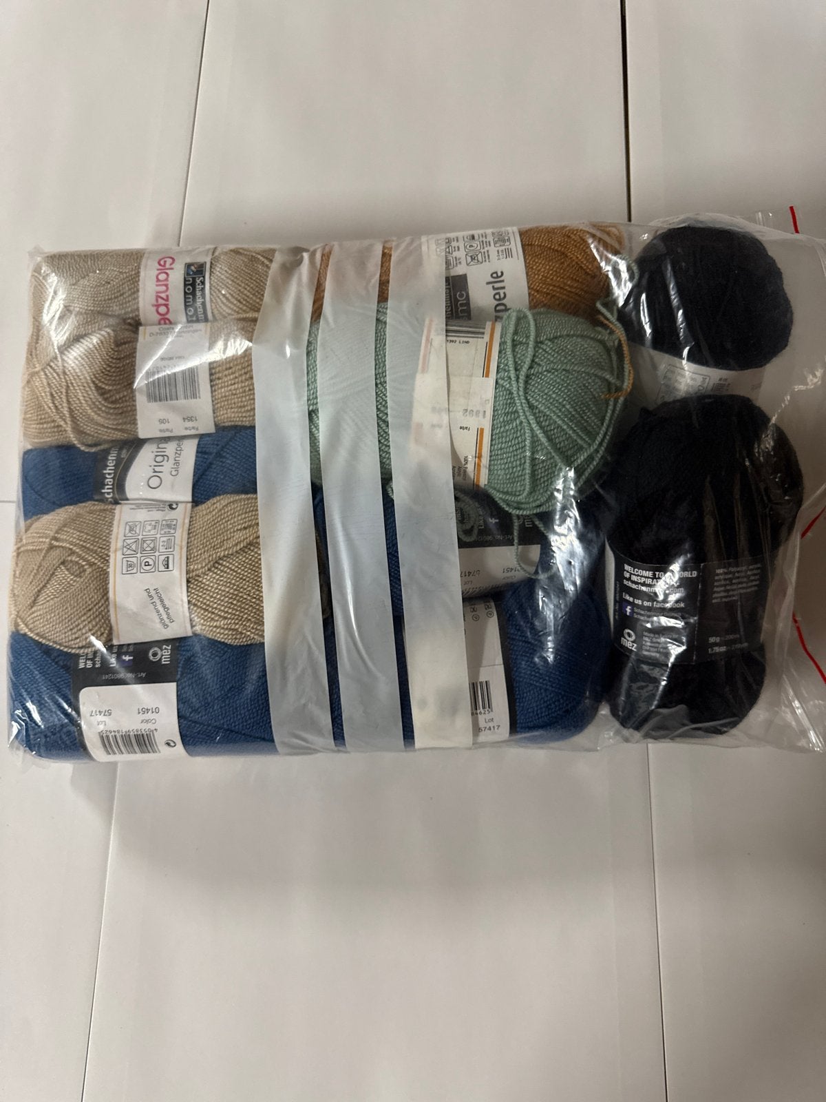 Garenpakket: Schachenmayr Originals Catania & Glanzperle(4), N, N, Breien of Haken, Nieuw