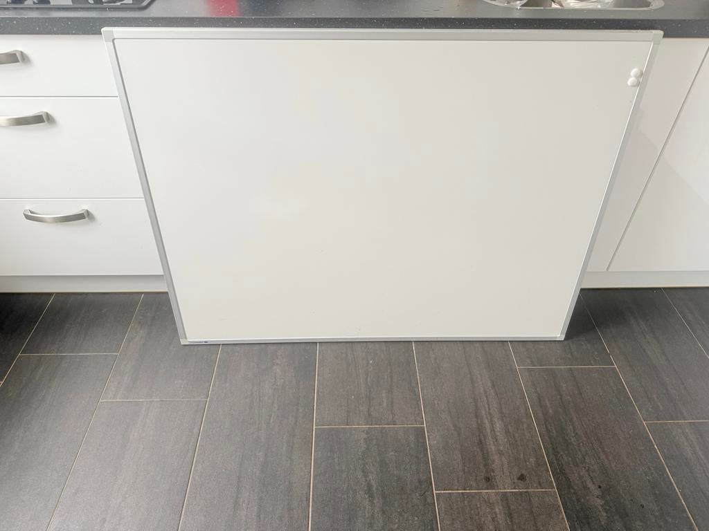3x Legamaster Magnetisch Whiteboard 120x90 cm – Zgan, Ophalen, Zo goed als nieuw, Whiteboard