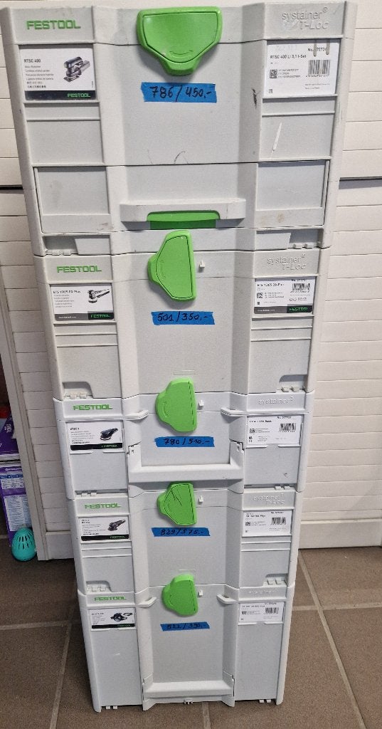 Festool schuurmachines, Ophalen, Zo goed als nieuw, 1200 watt of meer, Overige typen