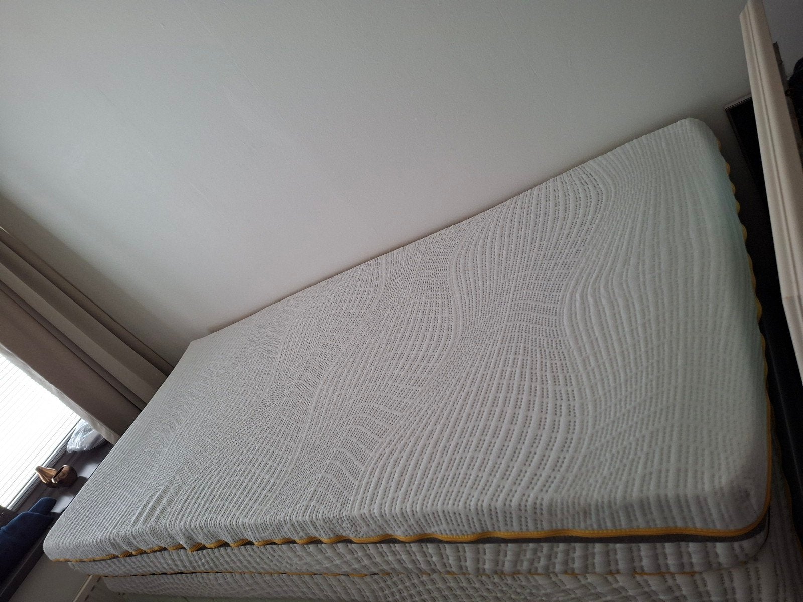 2 x topdekmatras 200 x 90 x 10 cm per stuk 20 euro!, Huis en Inrichting, Ophalen, Zo goed als nieuw, Eenpersoons, 90 cm