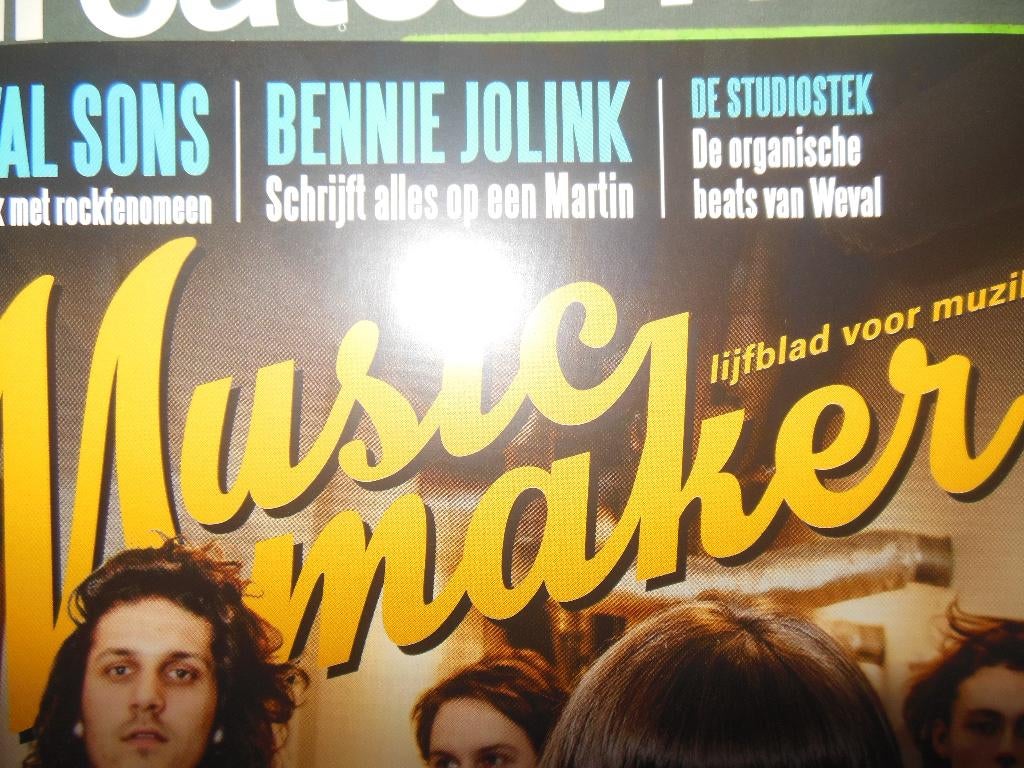 muziekblad bennie jolink intervieuws en normaal artikelen, Boeken, Ophalen of Verzenden, Zo goed als nieuw, Muziek, Film of Tv