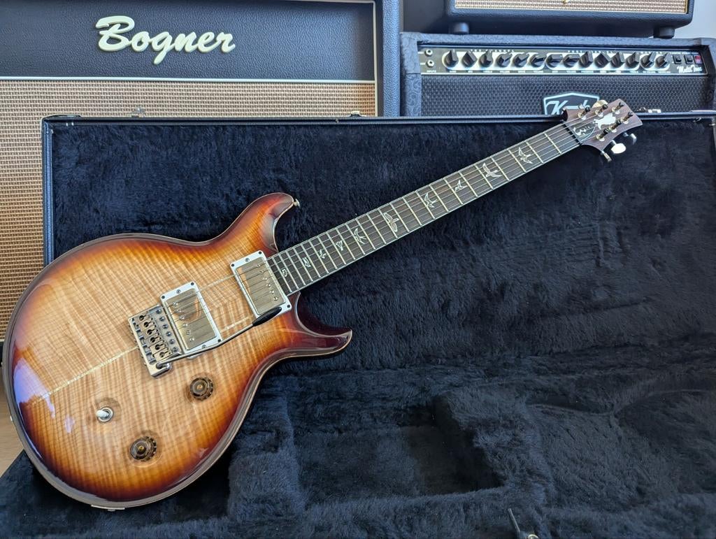 PRS Santana 3 10top Tremolo USA Paul Reed Smith 2012, Ophalen of Verzenden, Zo goed als nieuw, Solid body, Paul Reed Smith