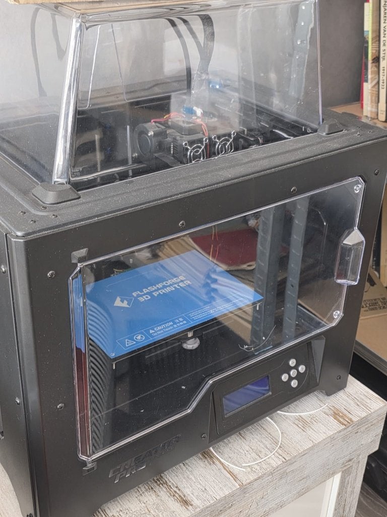 FlashForge Creator Pro 3D-printer, Computers en Software, 3D Printers, Ophalen, FlashForge, Zo goed als nieuw, Filament