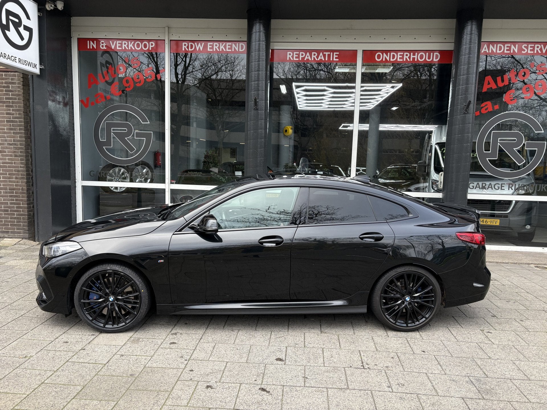 BMW 2 Serie Gran Coupé 218i High Executive Super goed onder, Auto's, BMW, Gebruikt, 1350 kg, Automatische klimaatregeling, Zwart