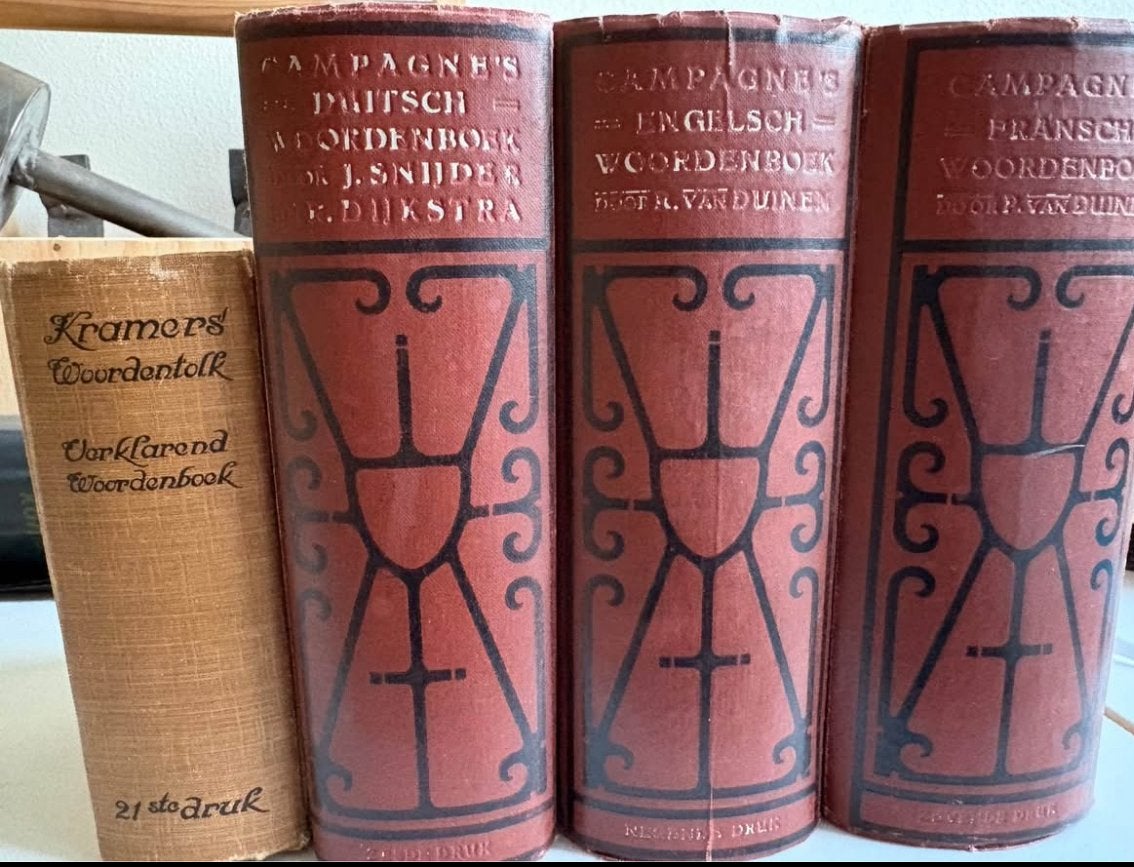 Campagne's Woordenboeken (Engels, Duits, Frans), Boeken, Ophalen of Verzenden, Gelezen, Overige uitgevers, Engels