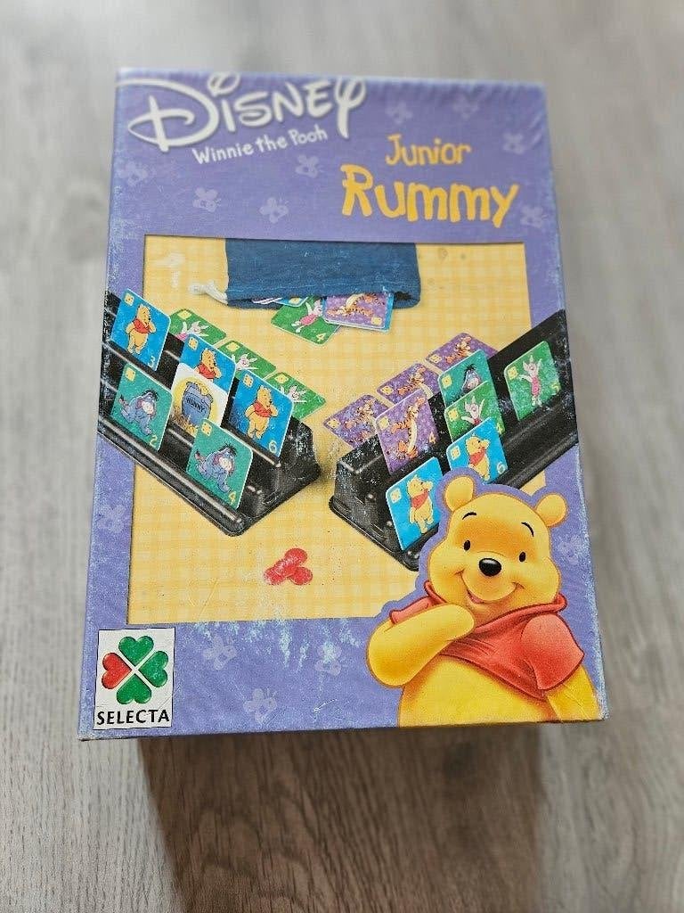 Winnie the Pooh junior Rummikub, Ophalen of Verzenden, Minder dan 500 stukjes, Gebruikt, Overige typen