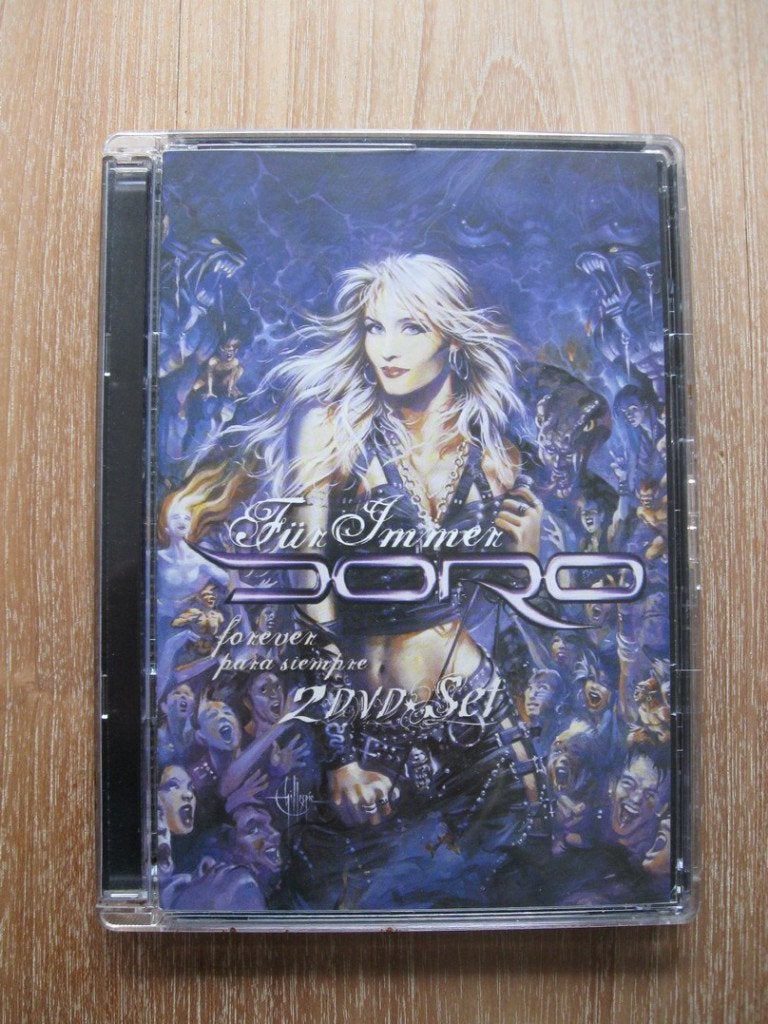 DVD (2 Discs) Doro - Für Immer, Forever, Para Siempre, Alle leeftijden, Ophalen of Verzenden, Zo goed als nieuw, Concert