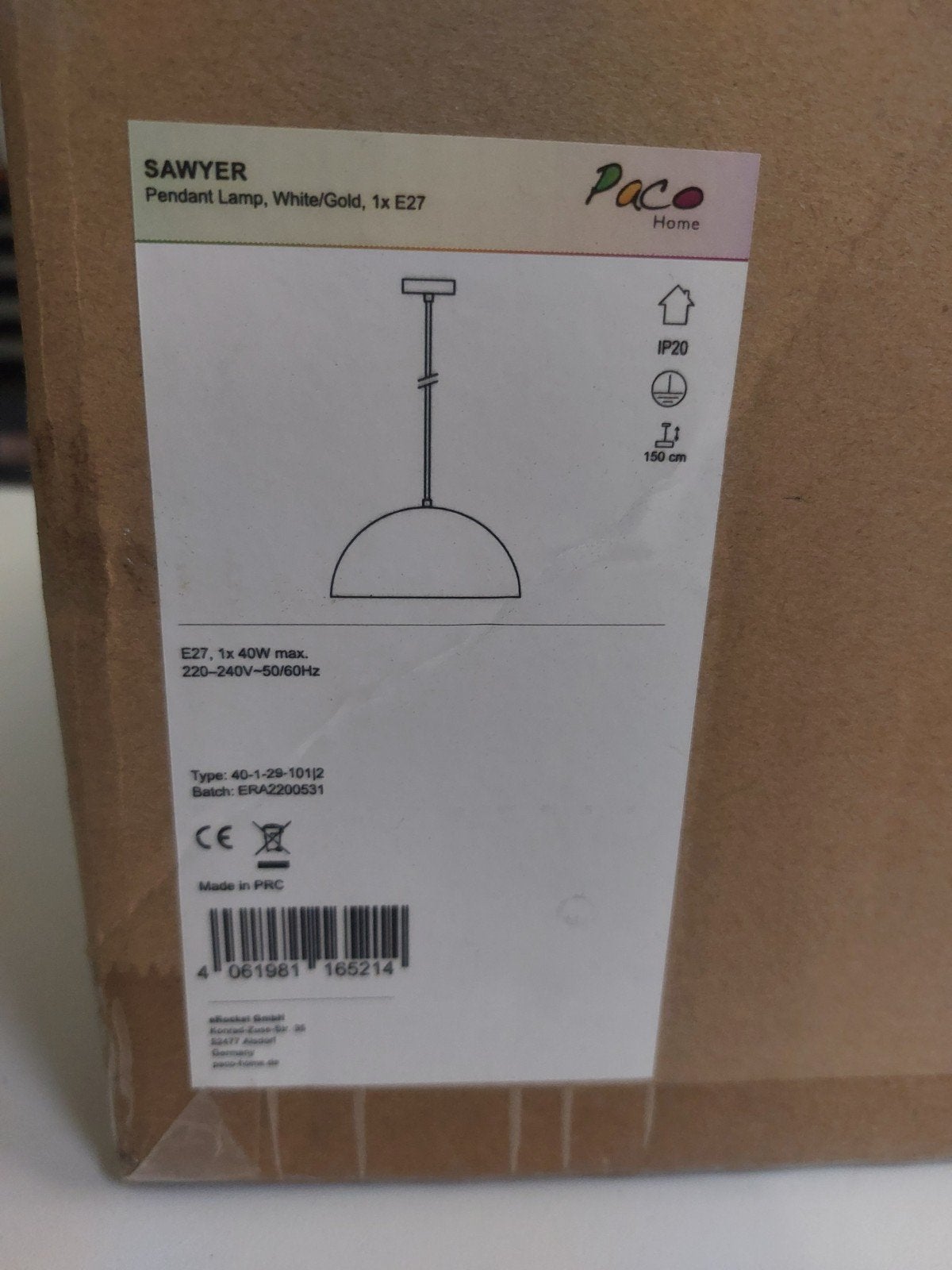 paco home hanglamp, Huis en Inrichting, Ophalen of Verzenden