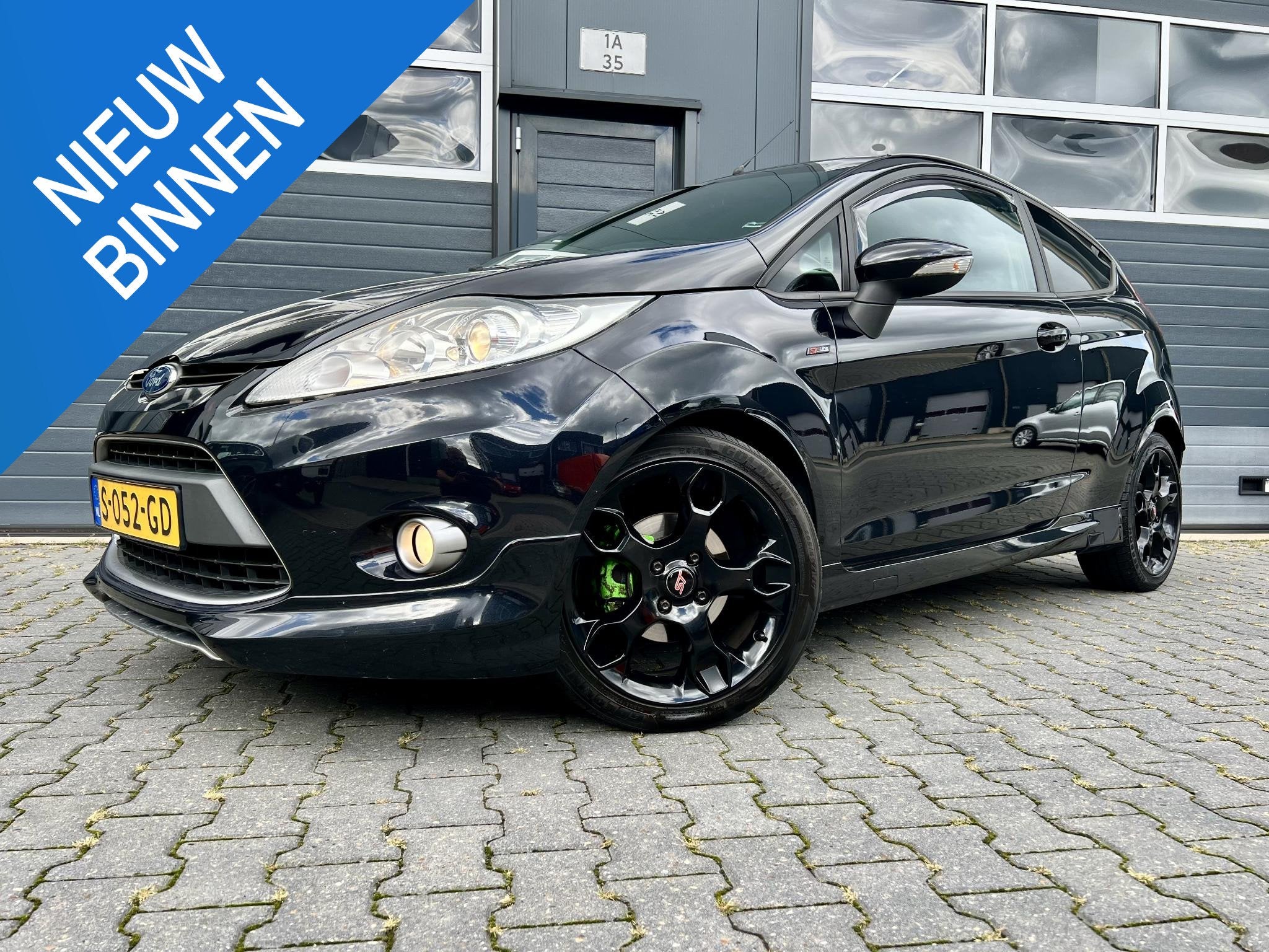 Ford Fiesta 1.6 METAL *ST-LINE*CRUISE*LEER*135PK*BLACK ON BL, 1596 cc, Gebruikt, 31 €/maand, 4 cilinders