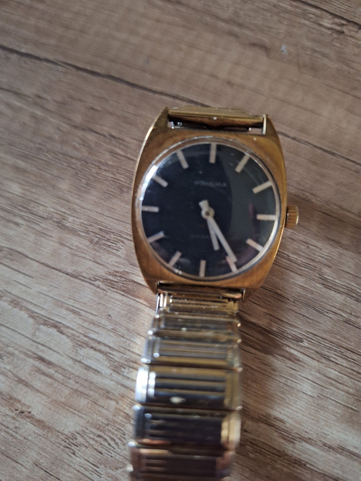 Vintage Prisma Polshorloge, Overige merken, Overige materialen, Polshorloge, Ophalen of Verzenden