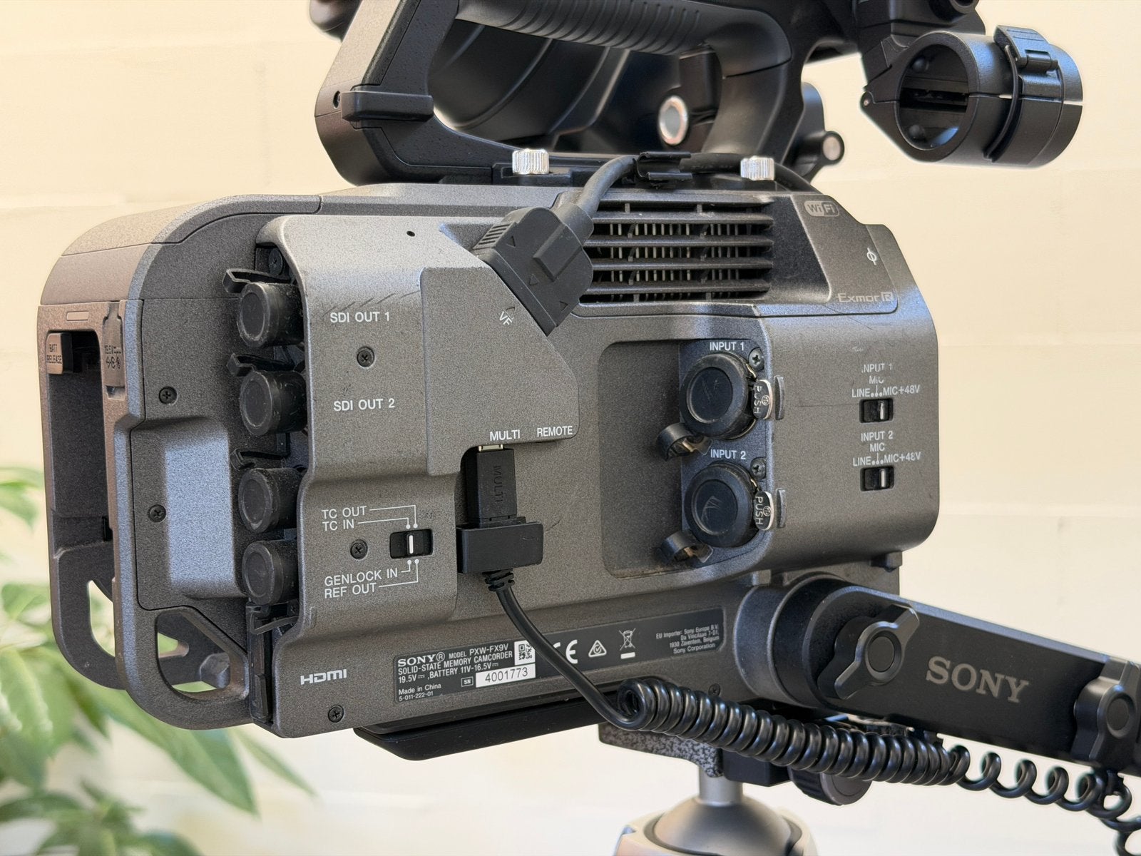 Foto 7 van Sony PXW-FX9 compleet origineel + 152GB Sony XQD
