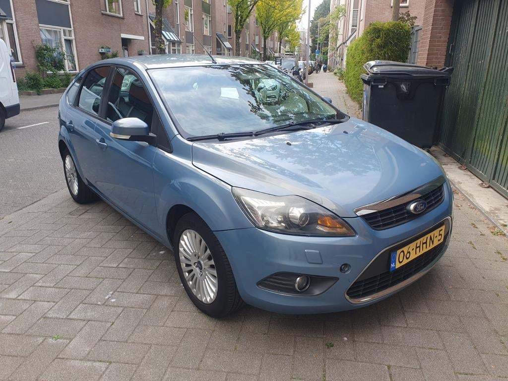 Ford Focus 1.6 74KW 5D 2008 Blauw, Auto's, Ford, 1596 cc, 15 km/l, 4 cilinders, Blauw