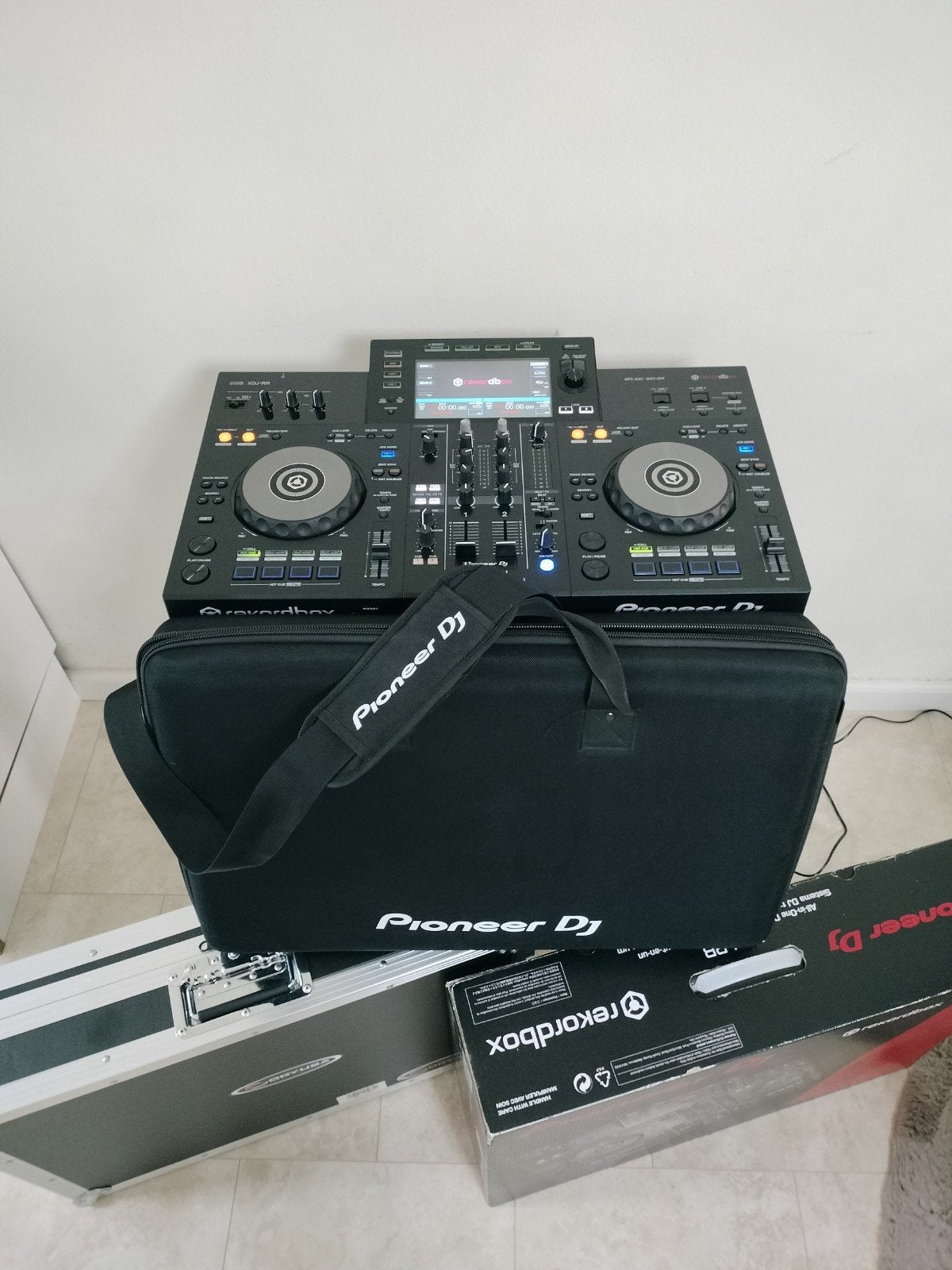 Pioneer XDJ RR Controller met Flightcase,Draagtas,Decksaver., Ophalen, Zo goed als nieuw, Draaitafel, Pioneer