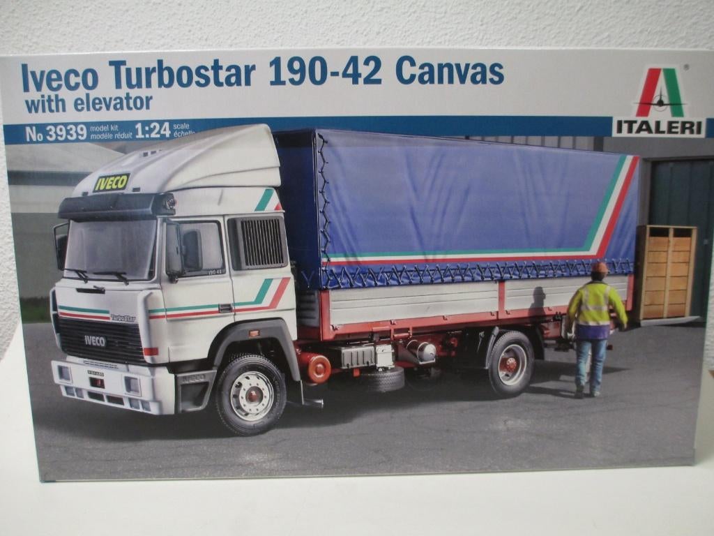 Iveco 190-42 Turbostar Canvas Italeri, Italeri, Groter dan 1:32, Nieuw, Ophalen of Verzenden