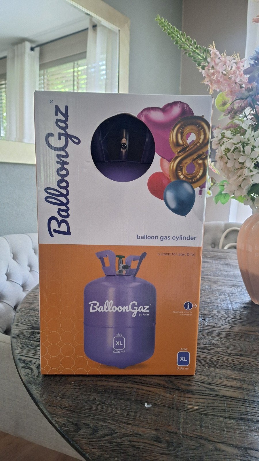 BallonGaz XL Helium Tank voor Feestjes en Decoratie, Ophalen, Nieuw, Versiering