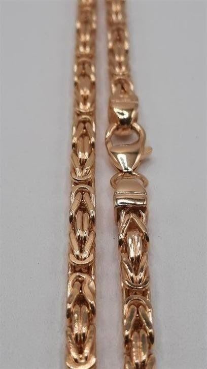 gouden Koningsketting 14kt, Sieraden, Tassen en Uiterlijk, Kettingen, Www.bredajuwelier.nl, Nieuw, Ophalen of Verzenden, Www.bredajuwelier.nl