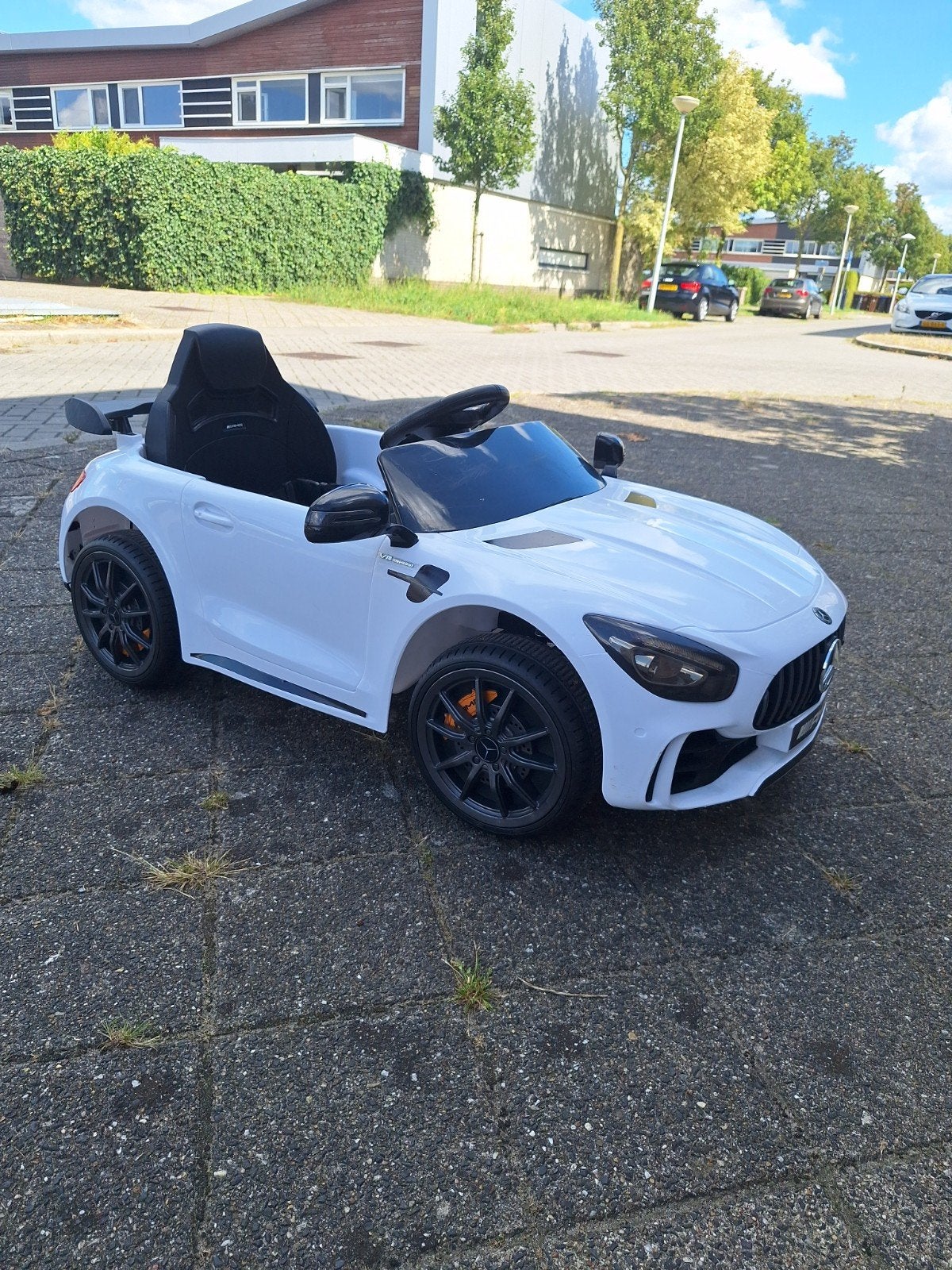 Mercedes Elektrische Kinderauto met Afstandsbediening, Ophalen, Afstandsbediening