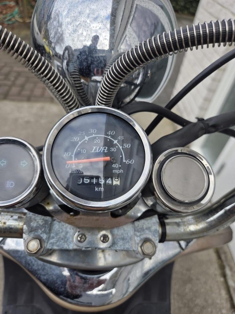 IVA Roma / Retro scooter, 35 km/uur, opknapper, Overige merken, Gebruikt, Ophalen of Verzenden, Benzine