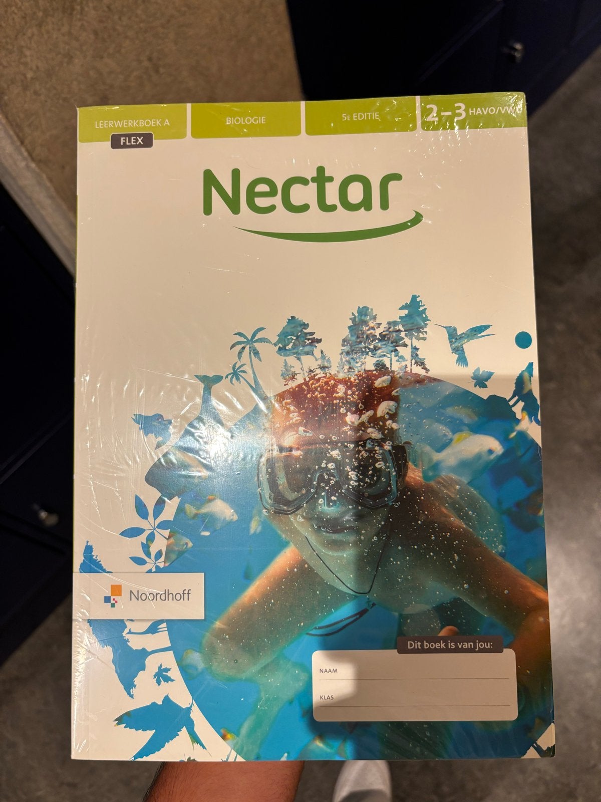 Nectar Biologie Leerwerkboek A en B Havo  2-3 (Nieuw), Ophalen of Verzenden, Nieuw, HAVO, Biologie