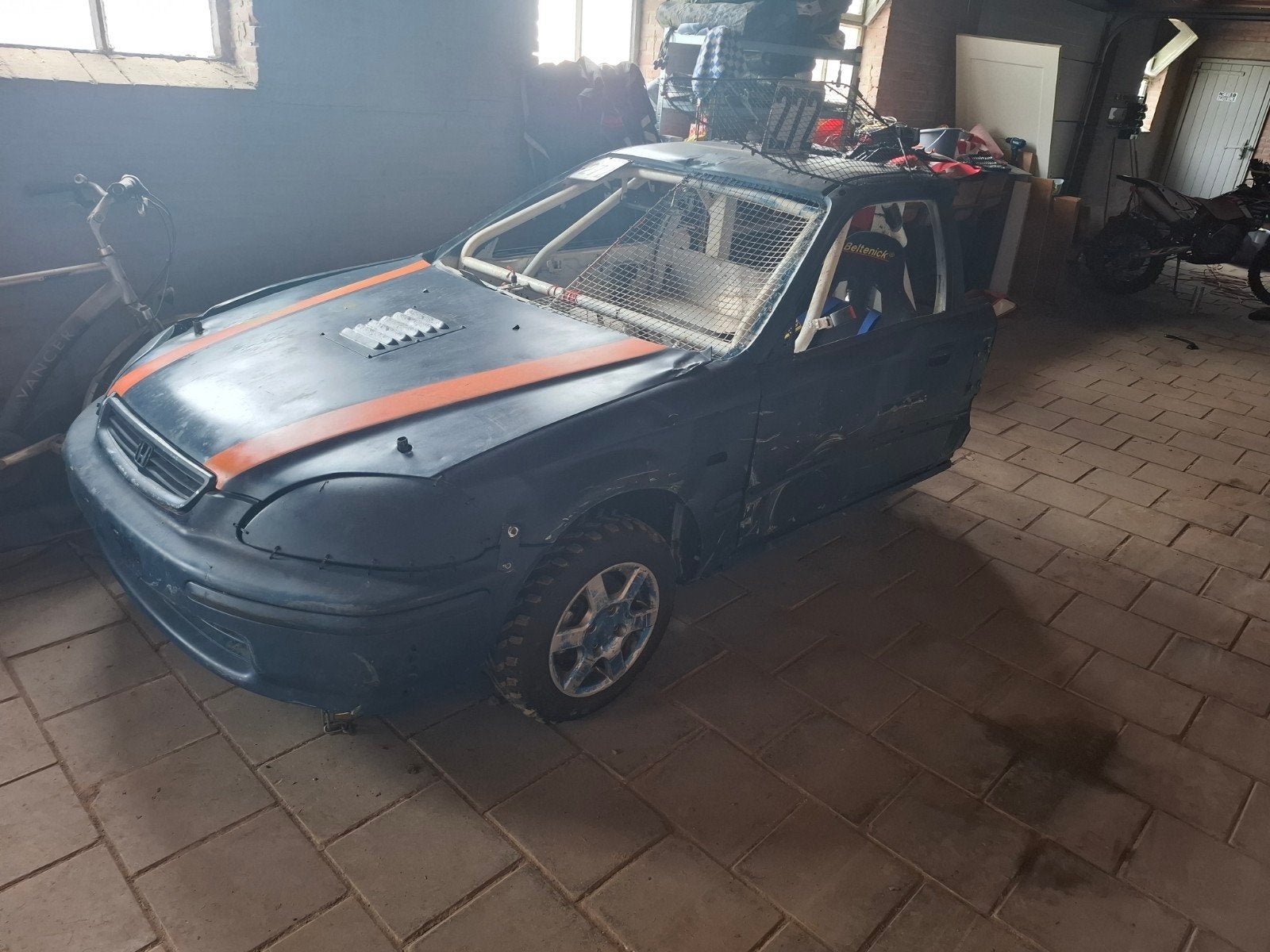 Honda civic ek 1.4 16v driewieler crossauto, Ophalen, Gebruikt, Honda