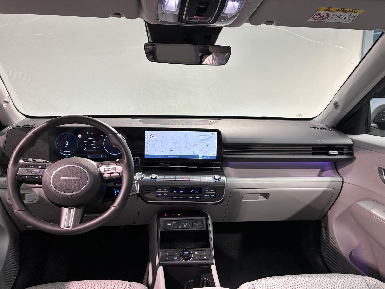 Hyundai Kona 1.6 GDI HEV Premium Sky | Panoramadak | Elektri, Auto's, Gebruikt, SUV of Terreinwagen, 1300 kg, Volledig hybride