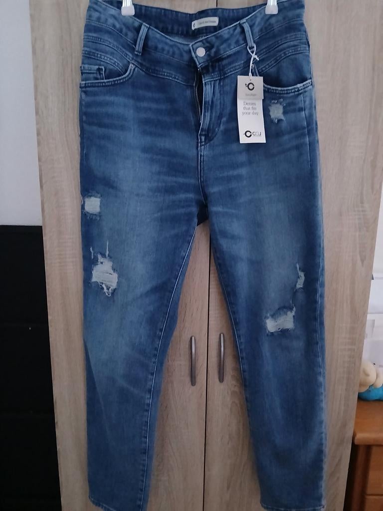 Nieuwe cup of joe victoria damaged boyfriend jeans mt 29, Blauw, Coj, Nieuw, Ophalen of Verzenden