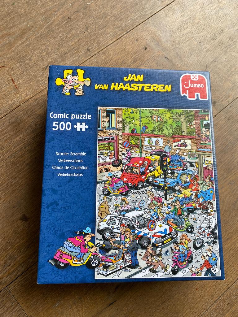 Jan van Haasteren 500 stukjes, Hobby en Vrije tijd, Denksport en Puzzels, Ophalen, 500 t/m 1500 stukjes, Zo goed als nieuw, Legpuzzel