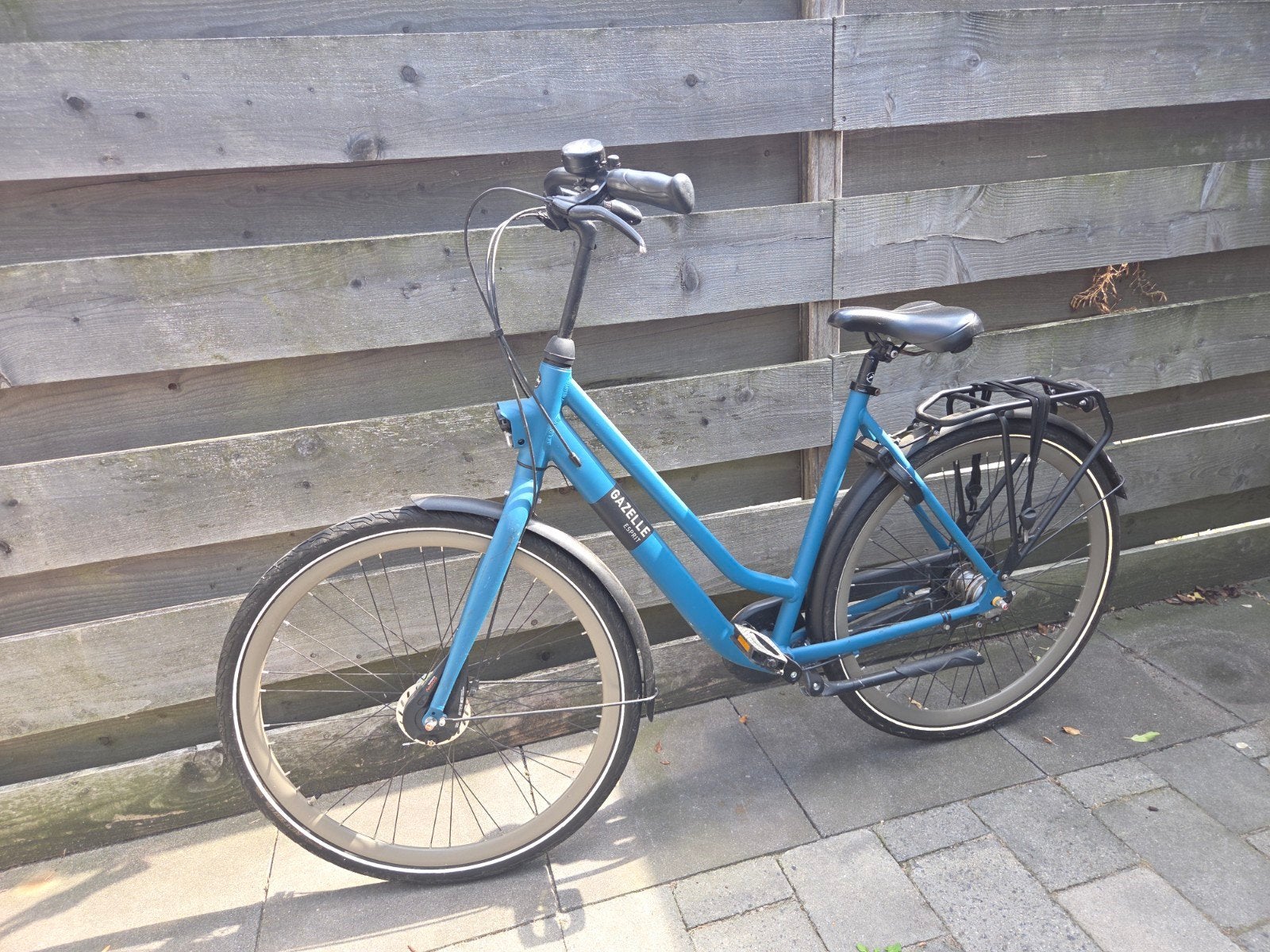 Gazelle Esprit - Stadsfiets - Blauw - Zo goed als nieuw, Fietsen en Brommers, Fietsen | Dames | Damesfietsen, 53 tot 56 cm, Versnellingen