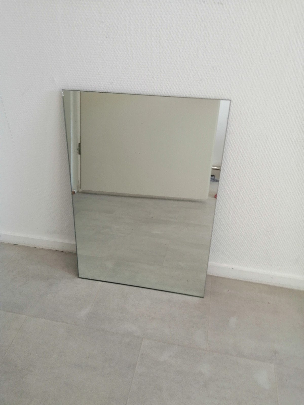 Spiegel 40 breedte 57 Lang., Minder dan 50 cm, Ophalen of Verzenden, Zo goed als nieuw, Minder dan 100 cm