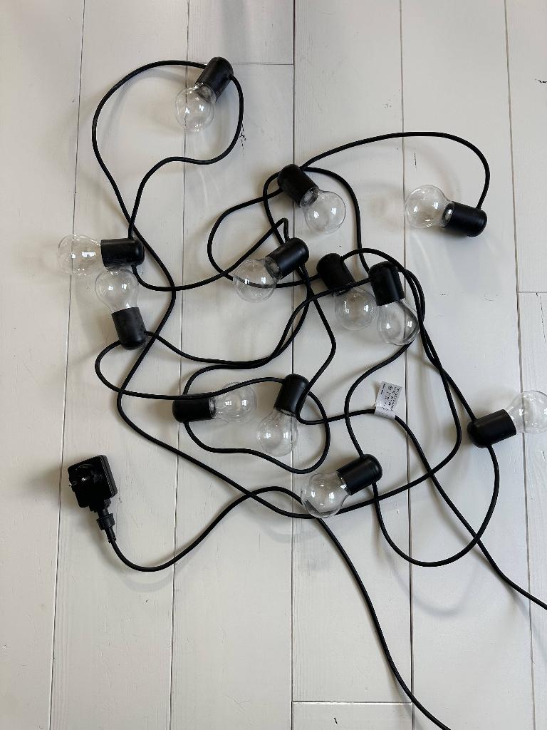 IKEA lichtslinger | decoratieve LED lampjes voor tuin/terras, Ophalen, Overige materialen, Zo goed als nieuw, Lichtslinger