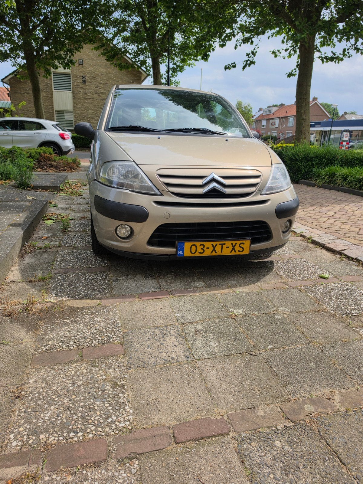 Citroën C3 1.4 I 2007 Beige, Auto's, Voorwielaandrijving, 1160 kg, 989 kg, Beige