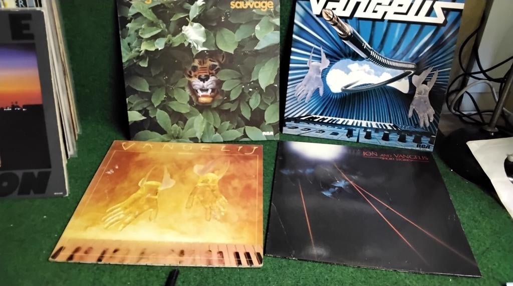 VANGELIS  4 X, Ophalen of Verzenden, Gebruikt, 12 inch, Poprock