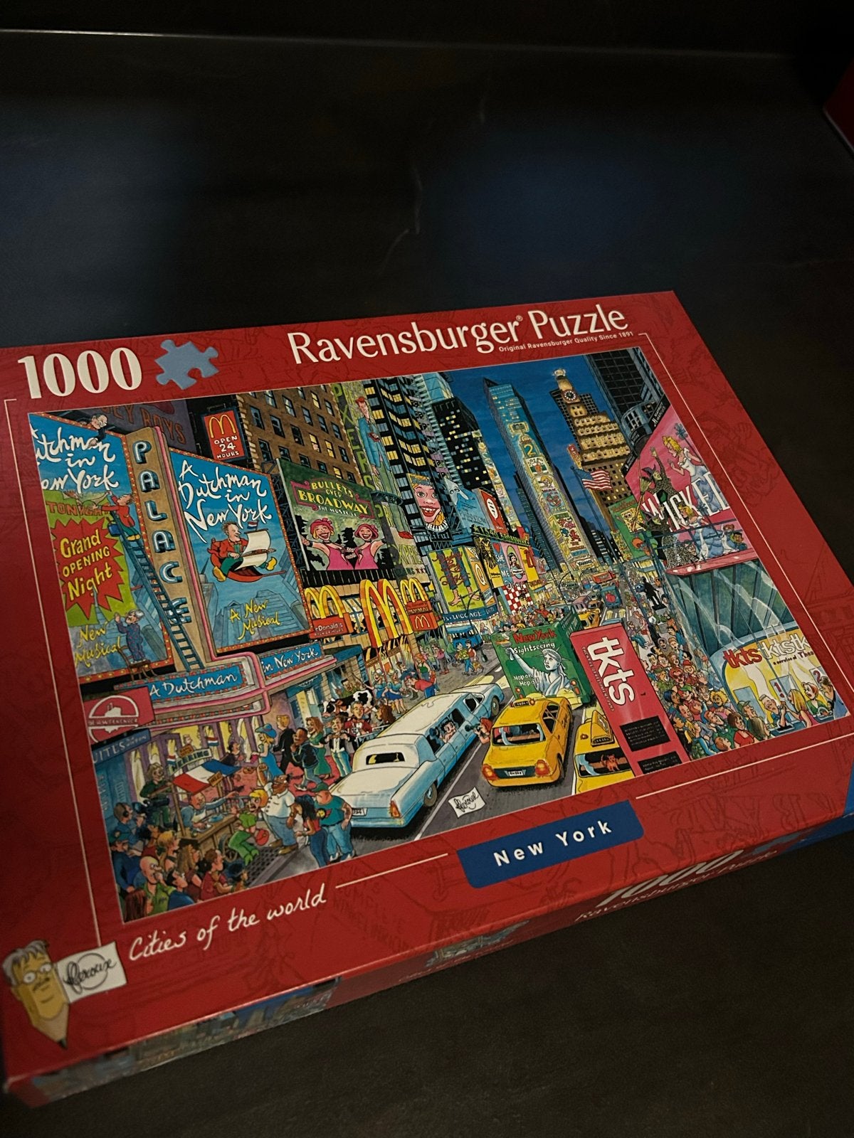 Ravensburger Legpuzzel 1000 stukjes - New York, Ophalen of Verzenden, 500 t/m 1500 stukjes, Gebruikt, Legpuzzel
