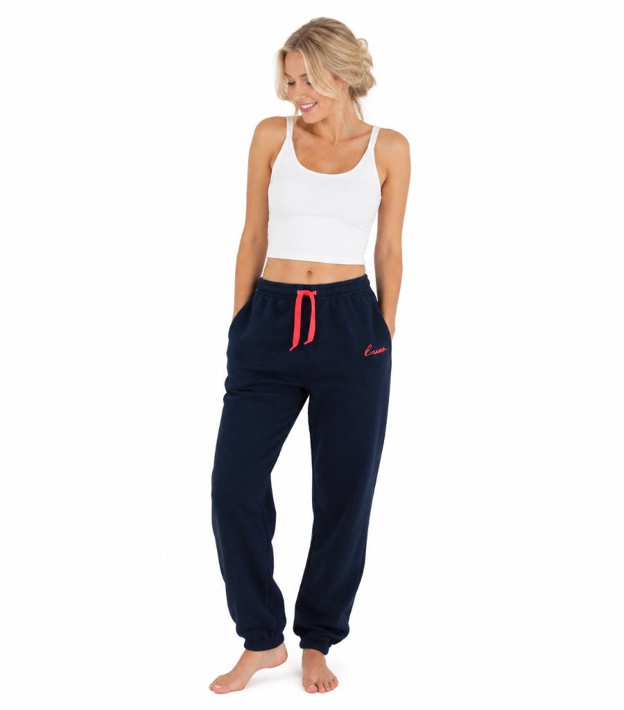 australien sportswear-donkerblauw/roze joggingbroek-maat S, Blauw, Overige typen, Ophalen of Verzenden, Maat 36 (S)
