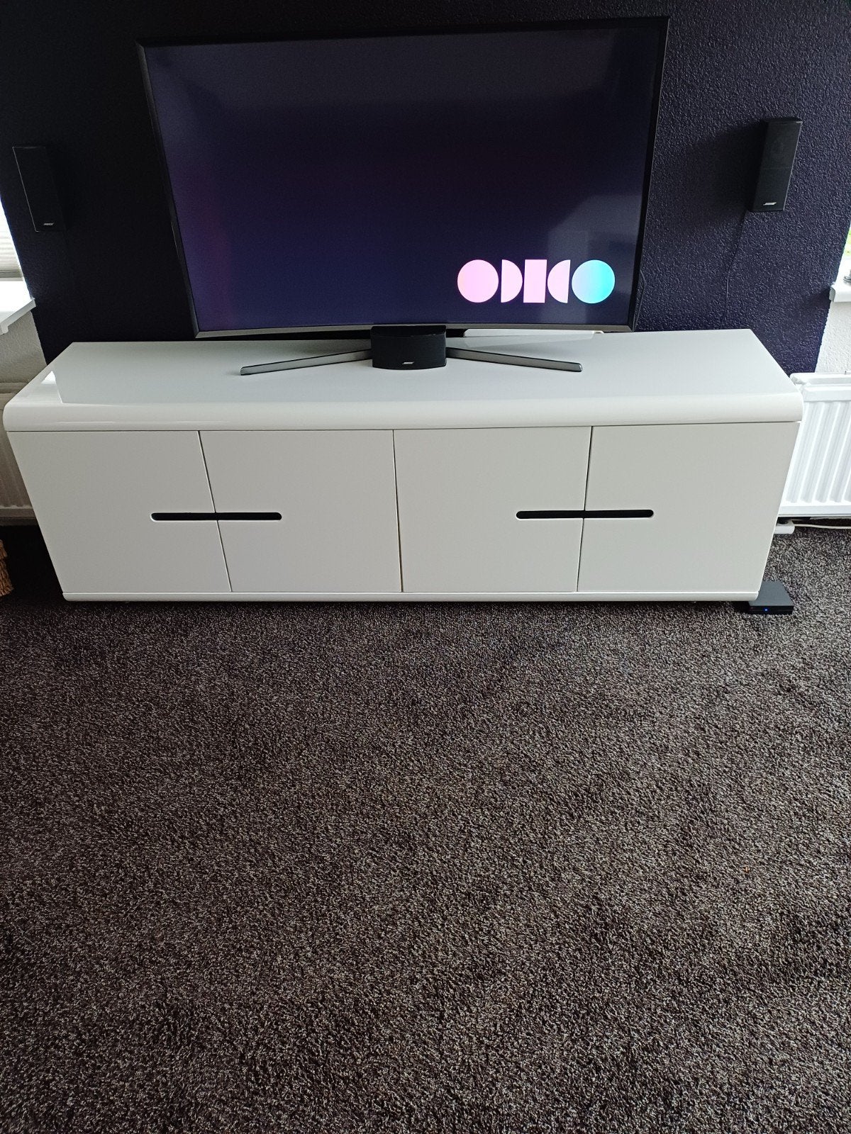 MDF tv meubel., Huis en Inrichting, Ophalen, 150 tot 200 cm, Zo goed als nieuw, Minder dan 100 cm