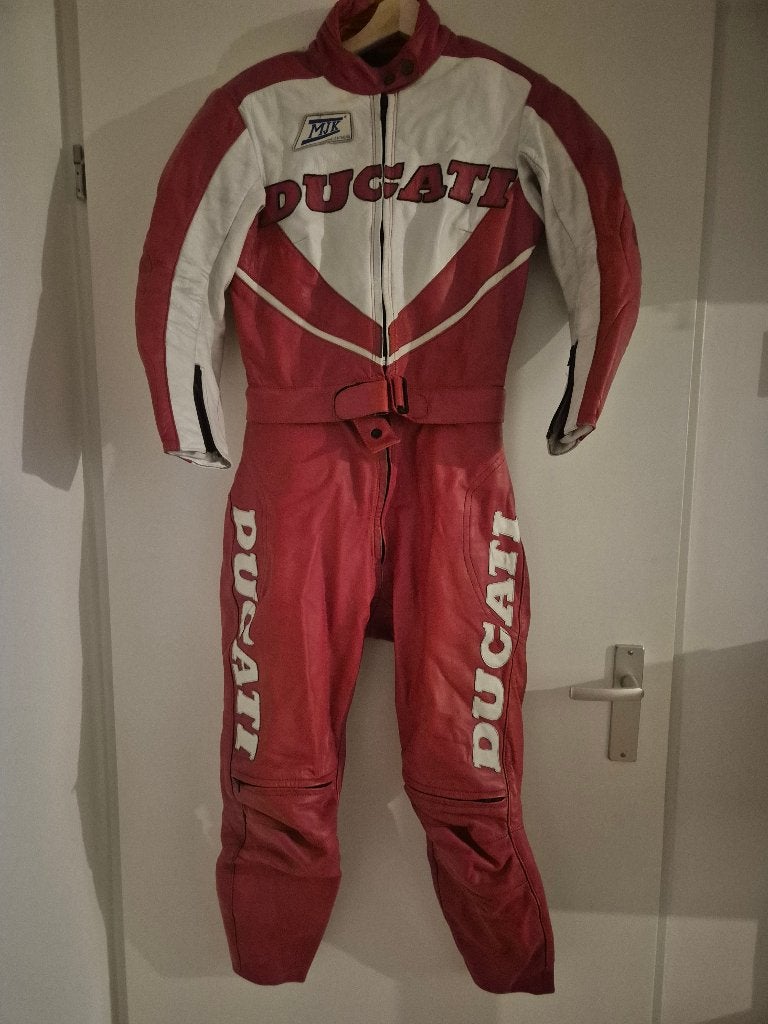 Ducati Leren Motorpak Dames met laarzen maat 36, Motoren, Ophalen of Verzenden, Tweedehands, Dames, Combipak