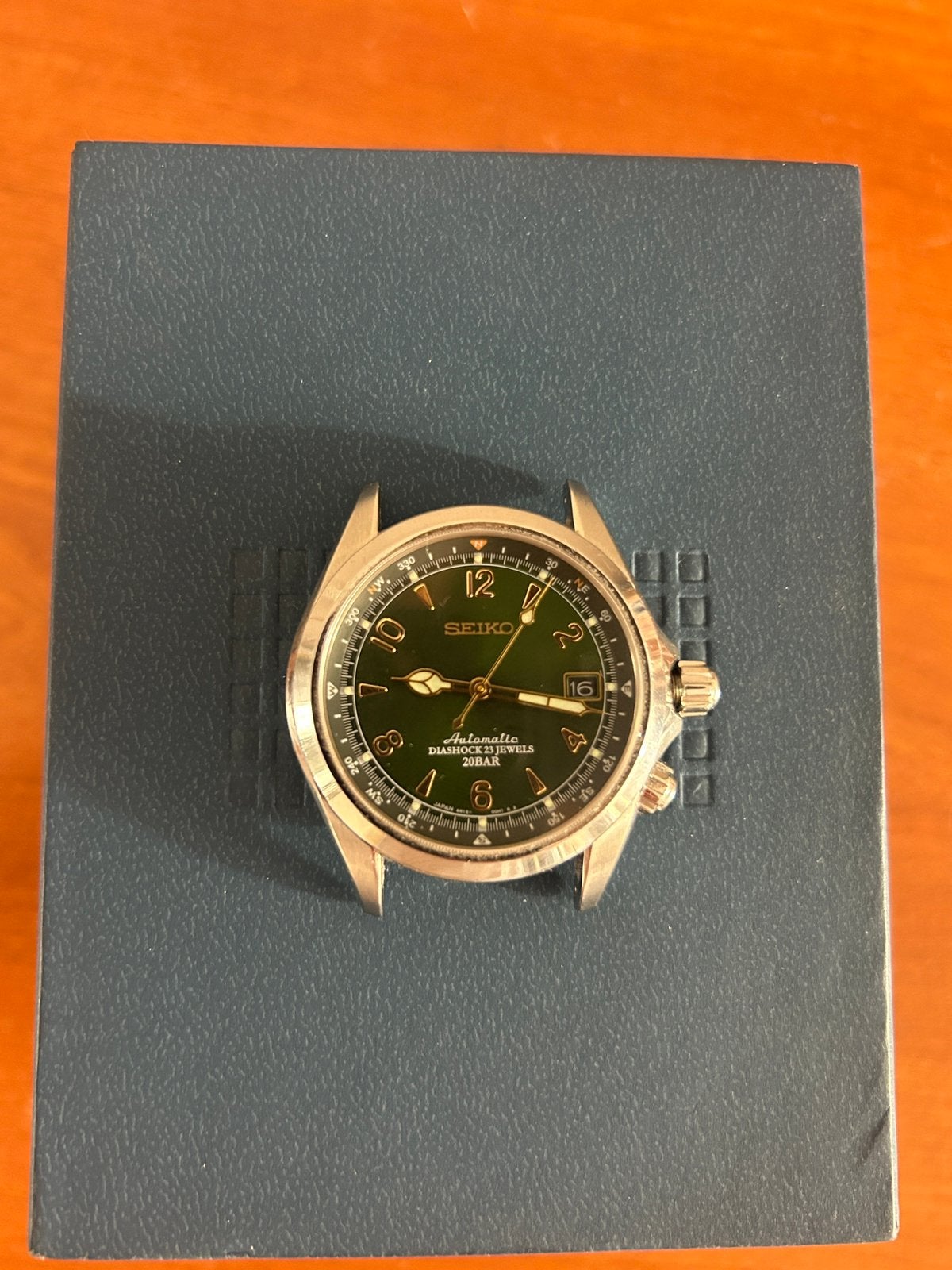 Seiko Alpinist SARB017, Seiko, Leer, Staal, Polshorloge