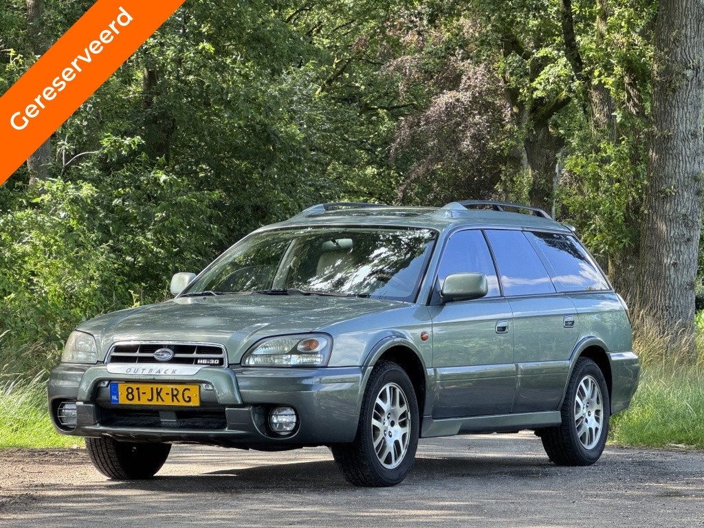 Subaru Legacy Outback 3.0 AWD H6 2de eig dealer onderhouden, Auto's, Automaat, Legacy, 93 €/maand, SUV of Terreinwagen