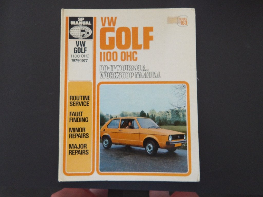 VW Golf 1100 OHC Werkplaatshandboek 1974-1977, Ophalen of Verzenden