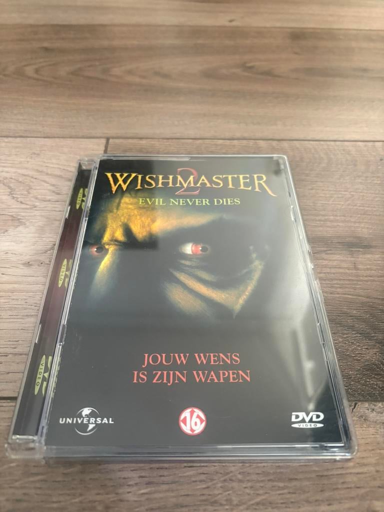 Wishmaster 2 nederlandse uitgave, Alle leeftijden, Ophalen of Verzenden, Zo goed als nieuw, Overige genres