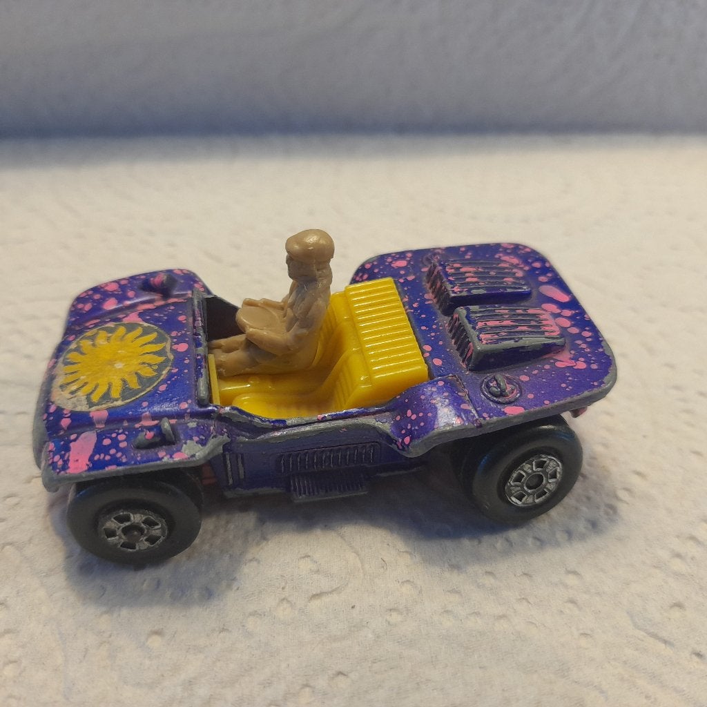 Matchbox Beach Hopper yellow seats. is een gaar lor., Ophalen of Verzenden, Gebruikt, Auto