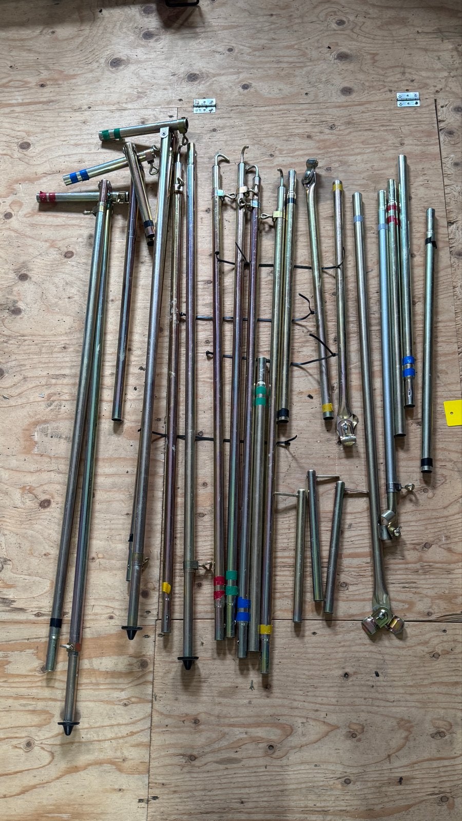 Dorema voortent frame compleet. 22mm Staal, maat 10 tot 14, Ophalen of Verzenden, Gebruikt