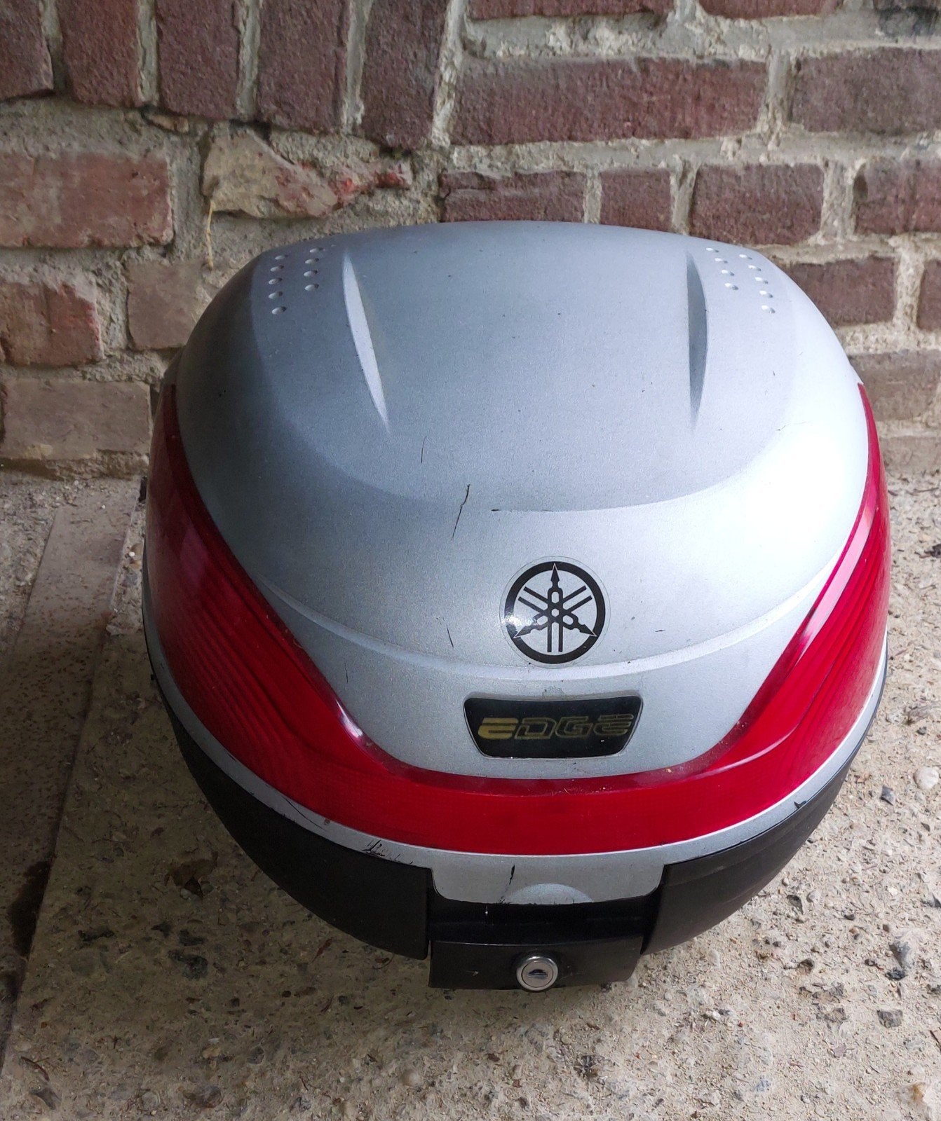 Edge Scooter motor helm topkoffer, Ophalen