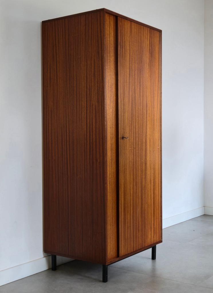 Mid Century kledingkast uit de jaren ’60/’70, Ophalen, ., Mid-Century, 50 tot 100 cm