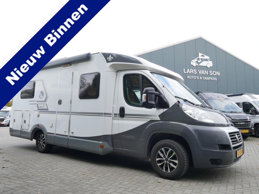 Knaus 650 MF SportTI, Fransbed, Garage, Memo Fietsenrek, Fia, Caravans en Kamperen, Campers, Almersdorperweg 39
1674NW  OPPERDOES, NL