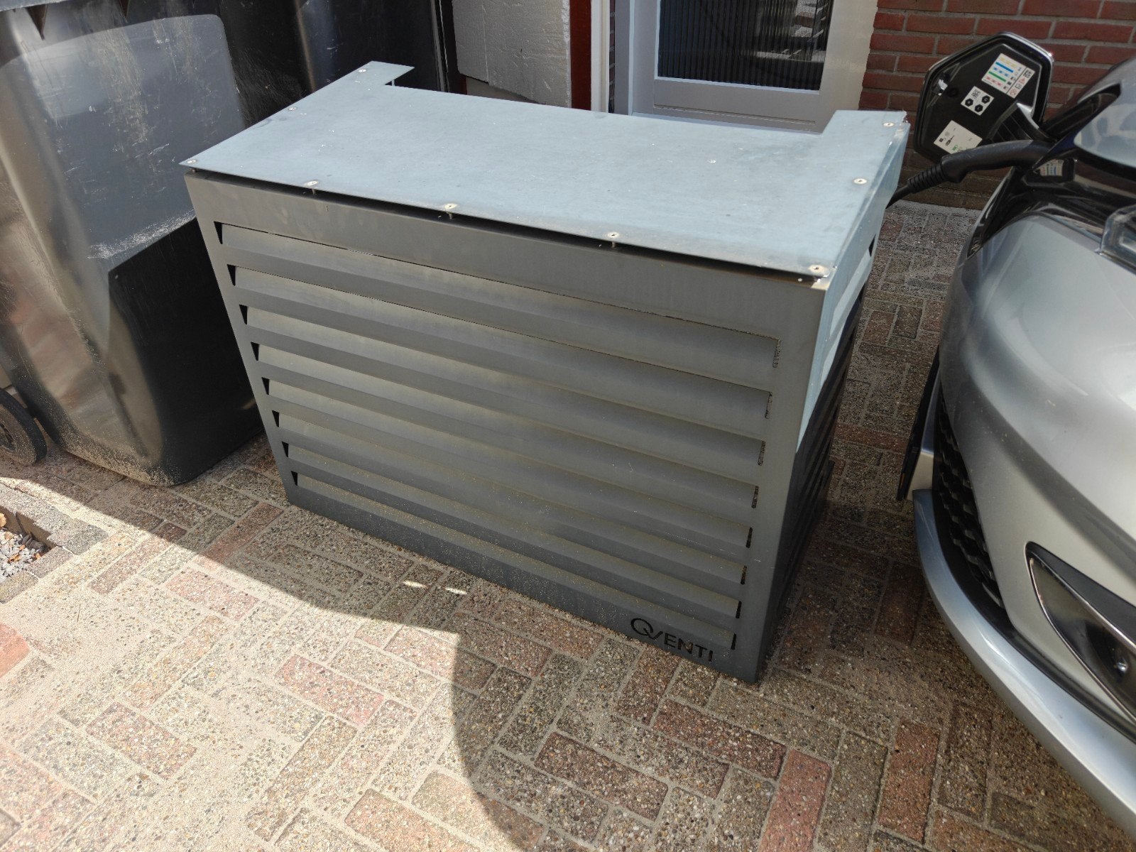 QVENTI omkasting voor warmtepomp of airco, Ophalen, Gebruikt