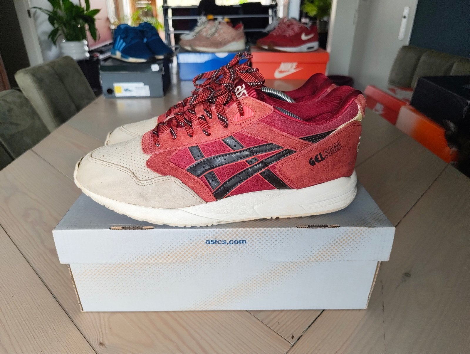 ASICS Gel Saga Christmas pack - Maat 44, Overige kleuren, Ophalen of Verzenden, Sneakers of Gympen, ASICS