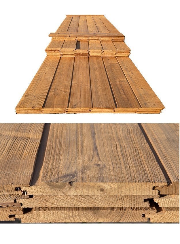 33 m2 Thermowood rabat  - nr: TP9, Tuin en Terras, Ophalen, Nieuw, 250 cm of meer, Planken