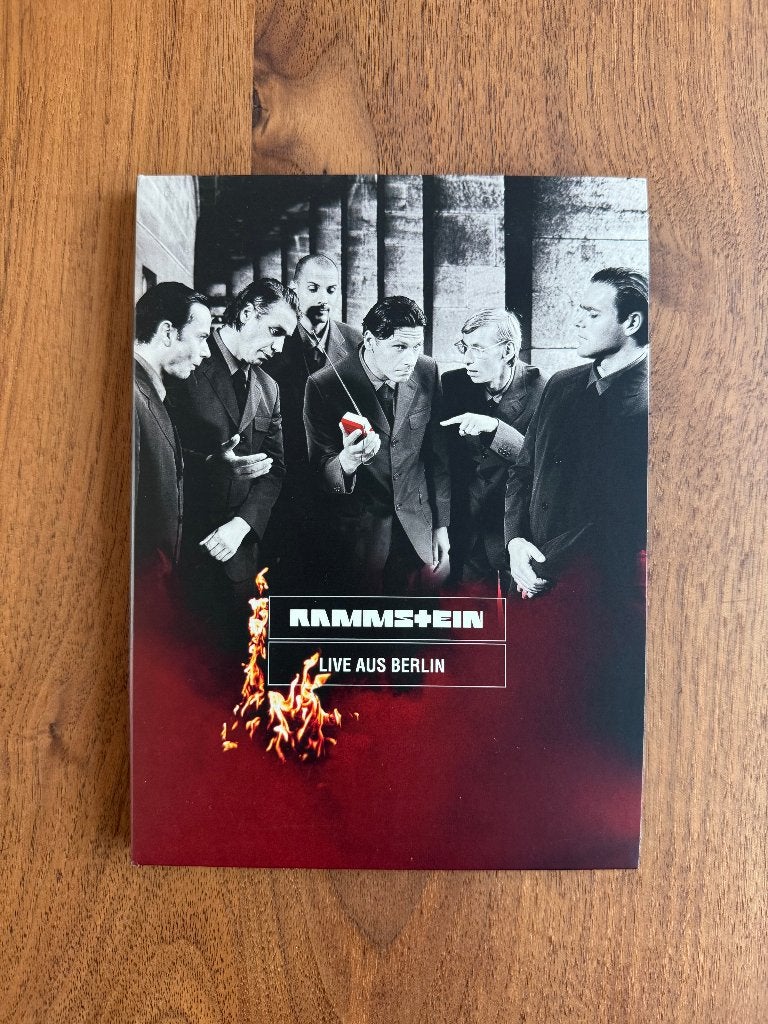 Rammstein live aus Berlin digipack dvd incl. Buck Dich, Alle leeftijden, Ophalen of Verzenden, Zo goed als nieuw, Concert